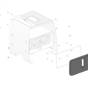 Couvercle du boîtier du chargeur