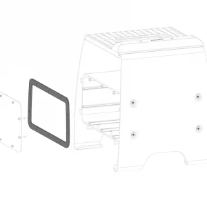 Joint de couvercle arrière du boîtier de chargeur