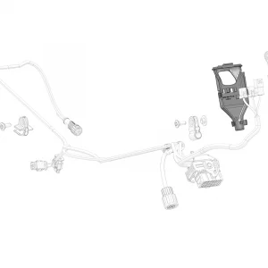 Porte-connecteur à triple pince