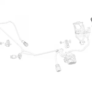 Couvercle du support de connecteur à triple pince