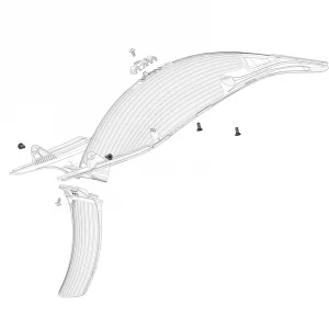 Vis de fixation plastique (1 unité)