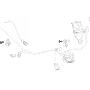 Vis du porte-connecteur