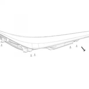 Vis de fixation de la selle