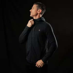 Sweat à capuche Zip Äventyr Merino